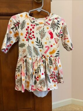 Mila & Rose Christmas Twirl Bodysuit 18-24 months